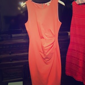 Coral dress by Kenneth Cole